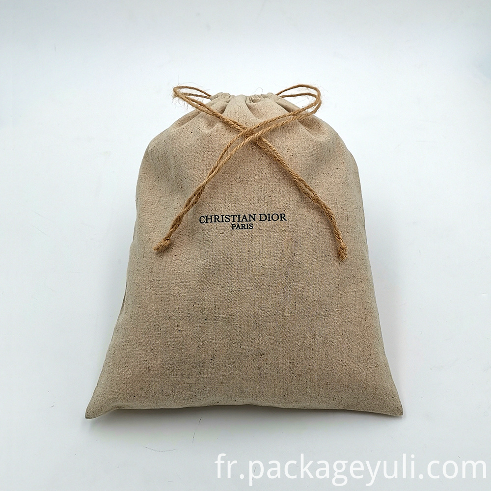 sac cadeau en jute jute gift bag